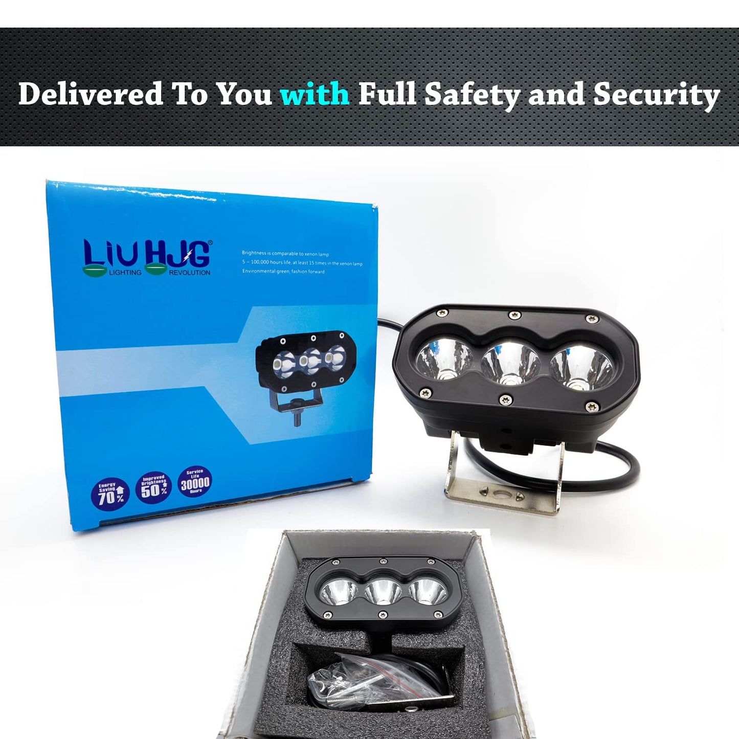 HJG S-11 60watt cree led fog light (pack of 2)