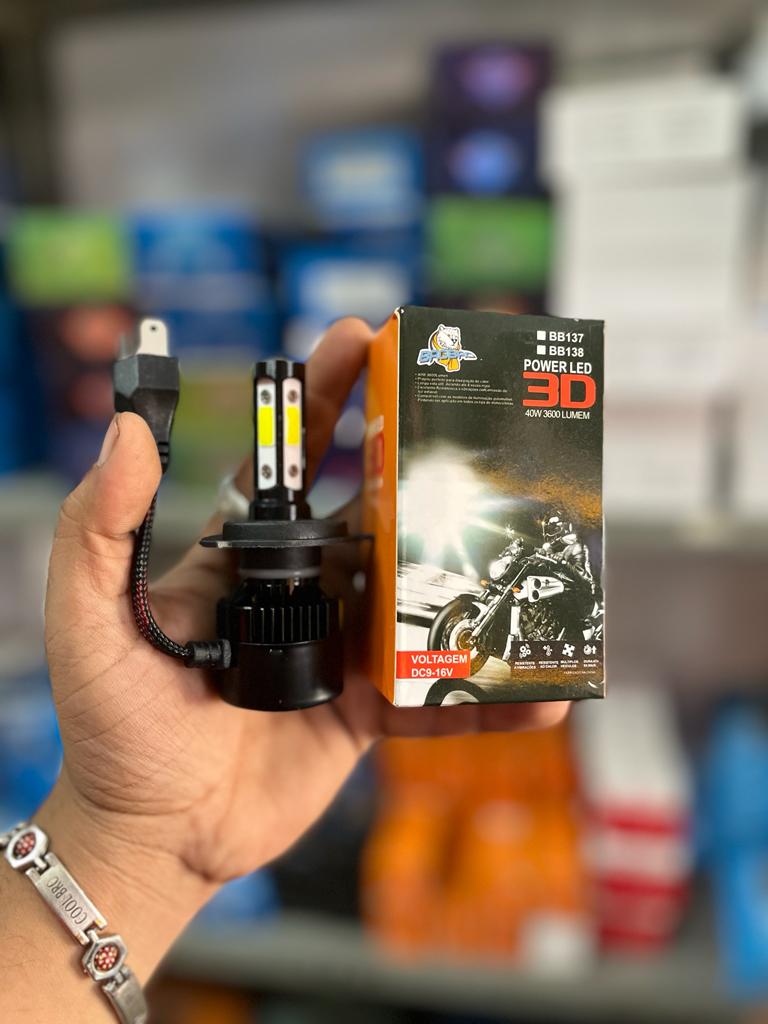 3D LED H4 40watt led headlight (1 piece)