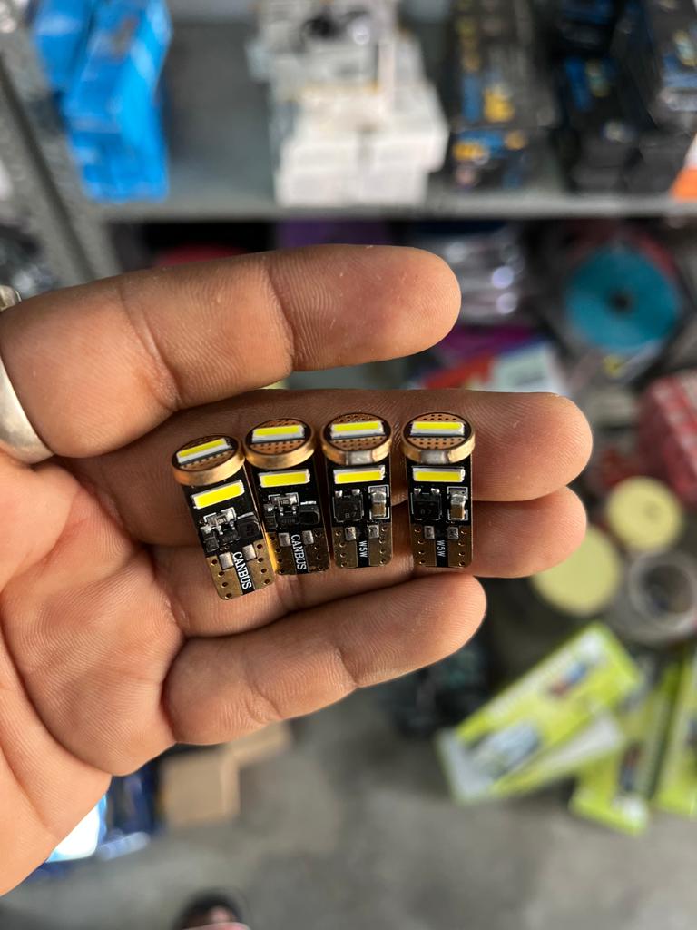 Imported korean chip canbus parking bulb metal body(set of 4)
