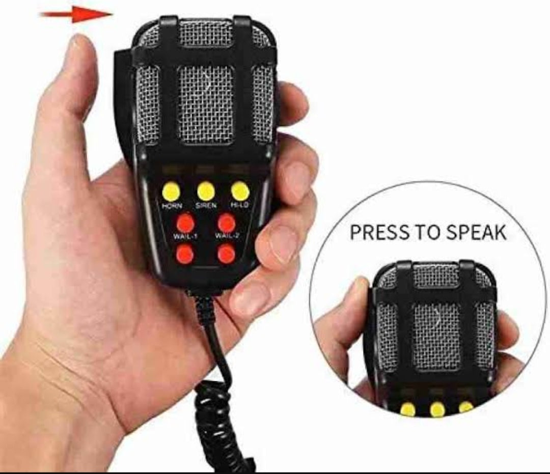Imported 100watt 7 tune police siren (1 piece)