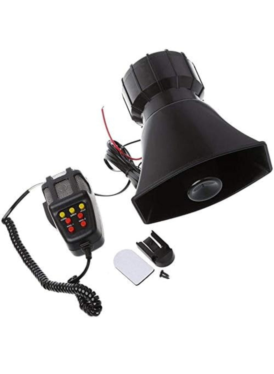 Imported 100watt 7 tune police siren (1 piece)