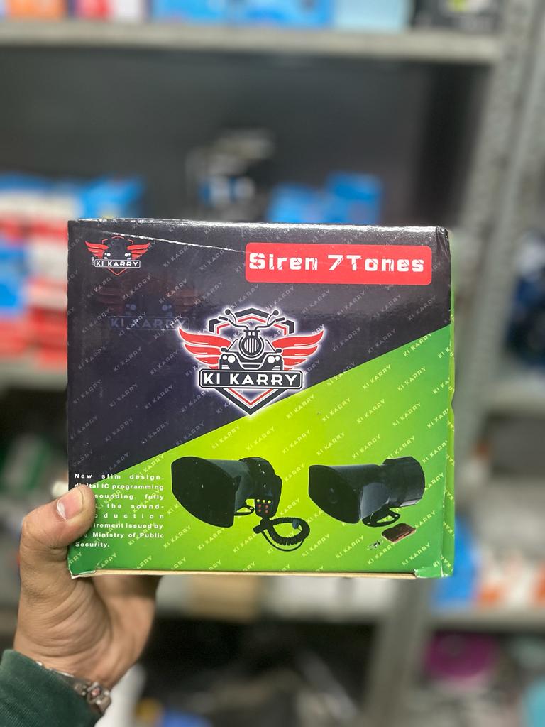100watt wireless remote siren with 7 sounds