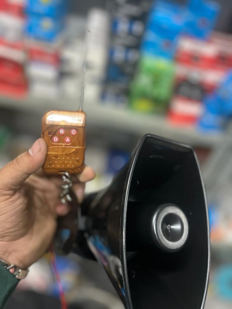 100watt wireless remote siren with 7 sounds