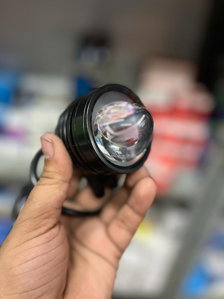 Original HJG curve lens fog light 40w (1 piece) dual colour