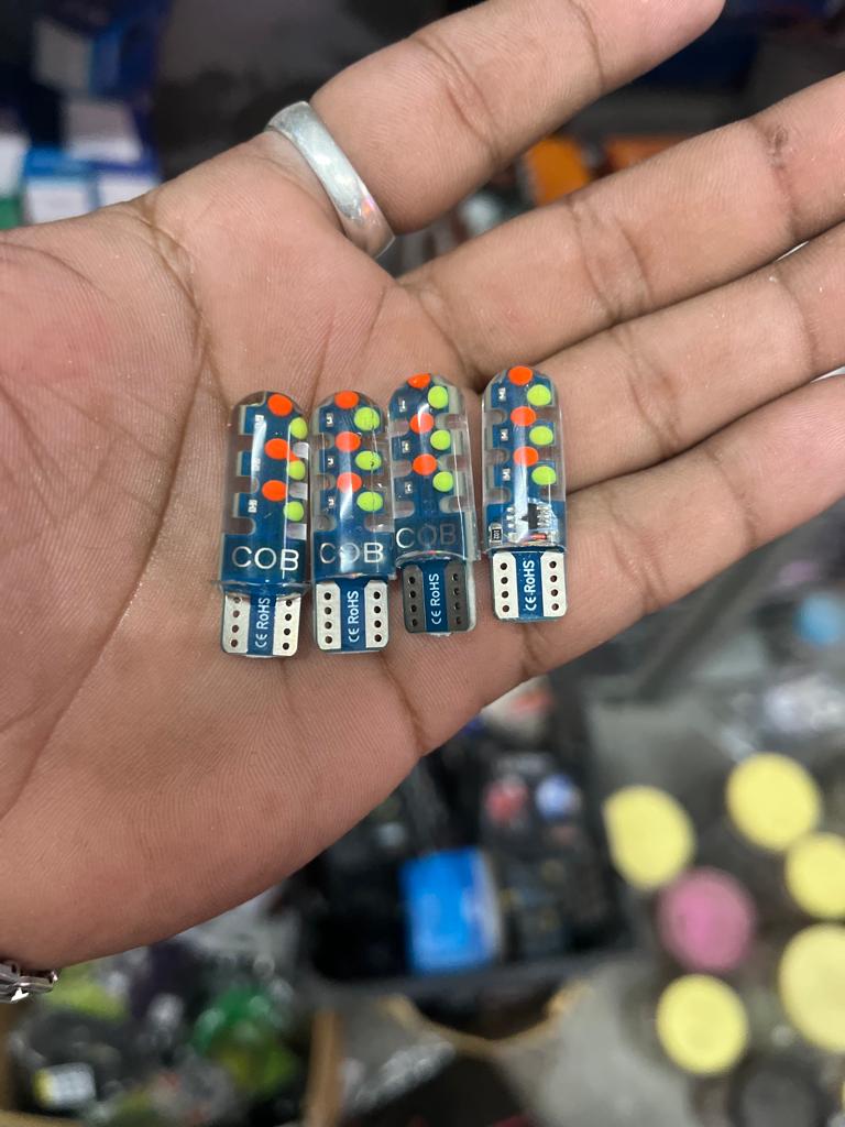 RGB revolving multi colour parking bulb (pack of 4)