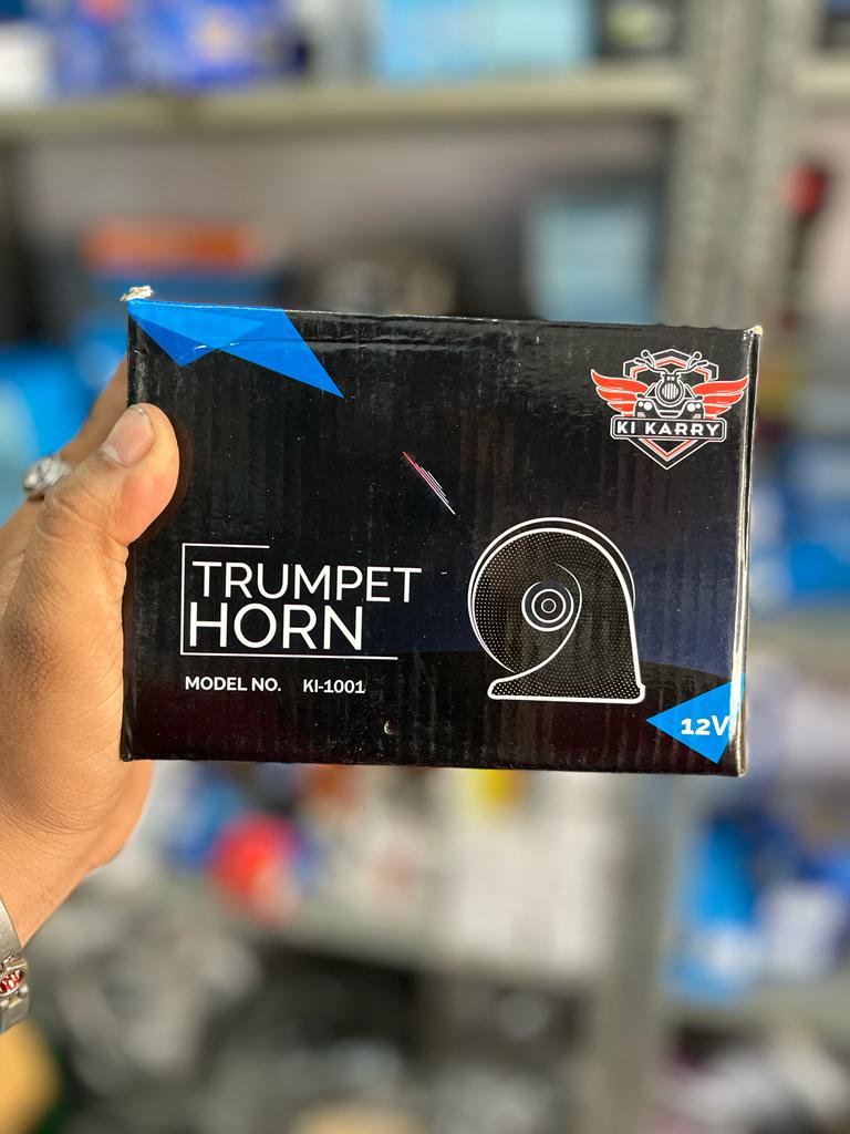 Karry Trumpet horn 12v (pack of 2) free wiring