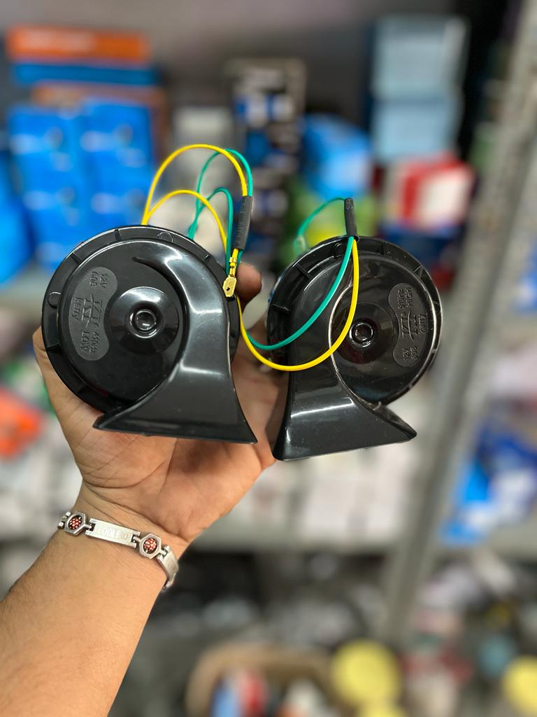 Karry Trumpet horn 12v (pack of 2) free wiring