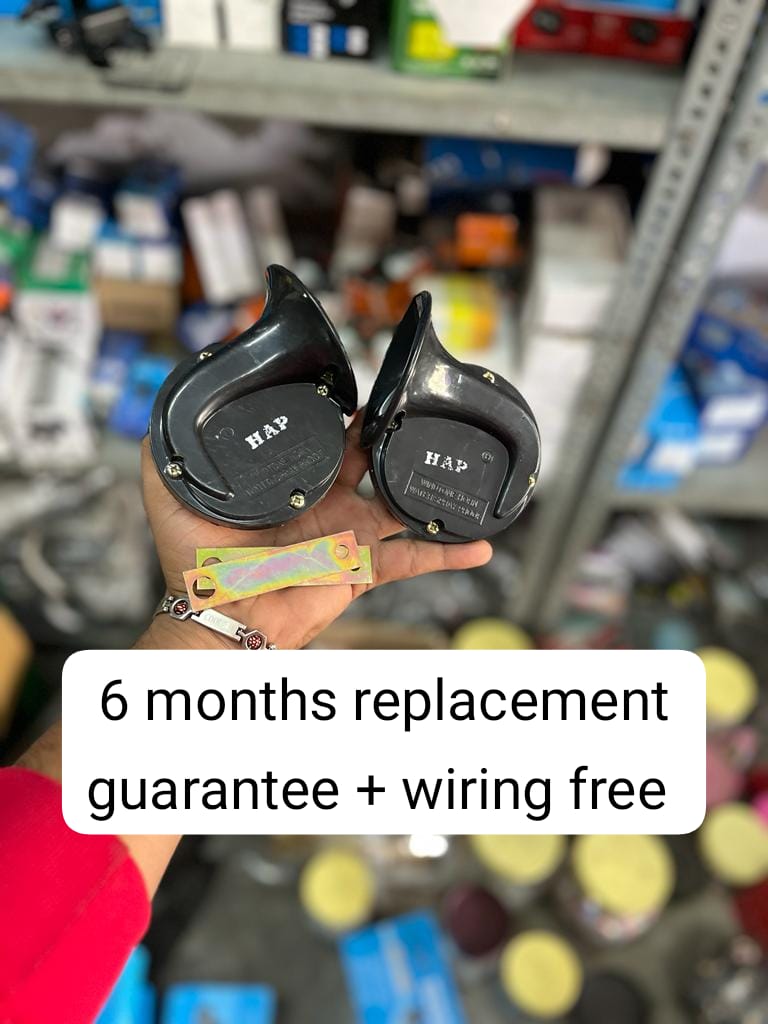 HAP 12v windtone horn (pack of 2) free wiring