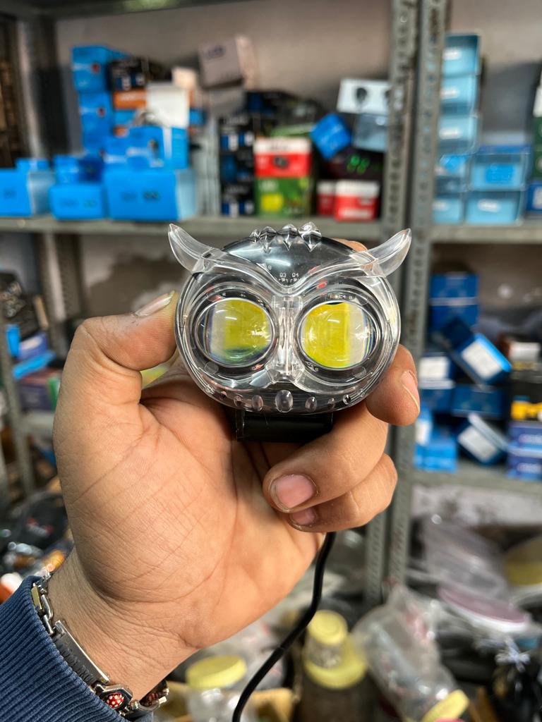 Multi colour owl with 5in1 flashing mode (1 piece)