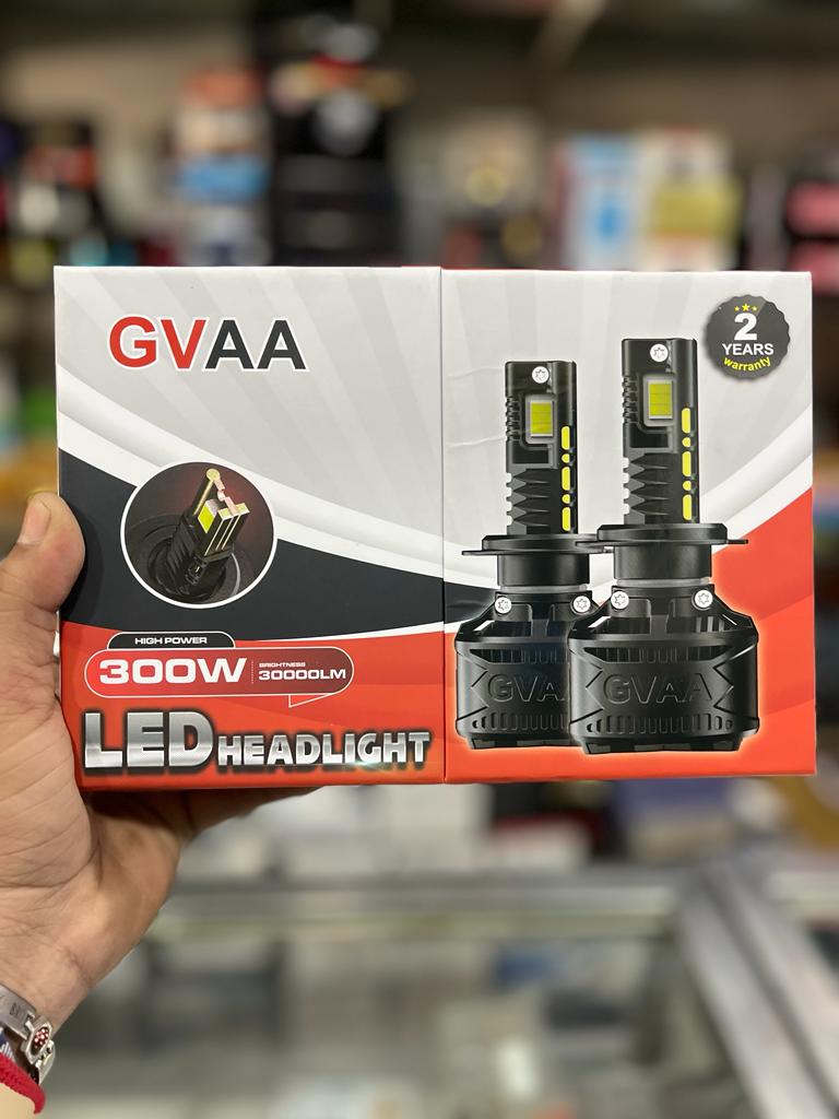 GVAA 300watt Led headlight for car (pack of 2) 2 year guarantee