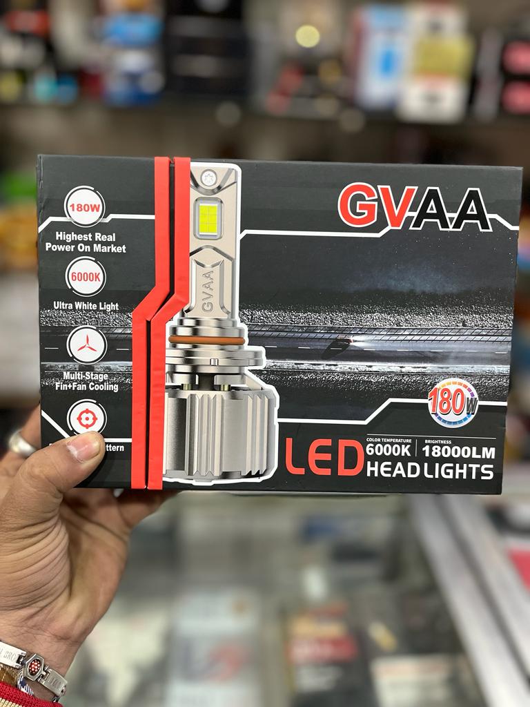 GVAA 180watt Led headlight for car (pack of 2) 1 year guarantee