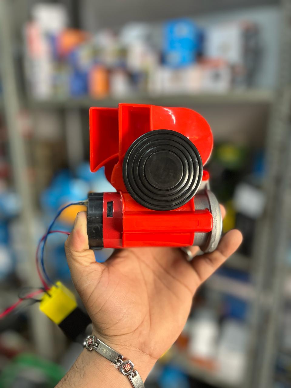 Train sound horn for bike and car with free relay wiring (12v 30A)