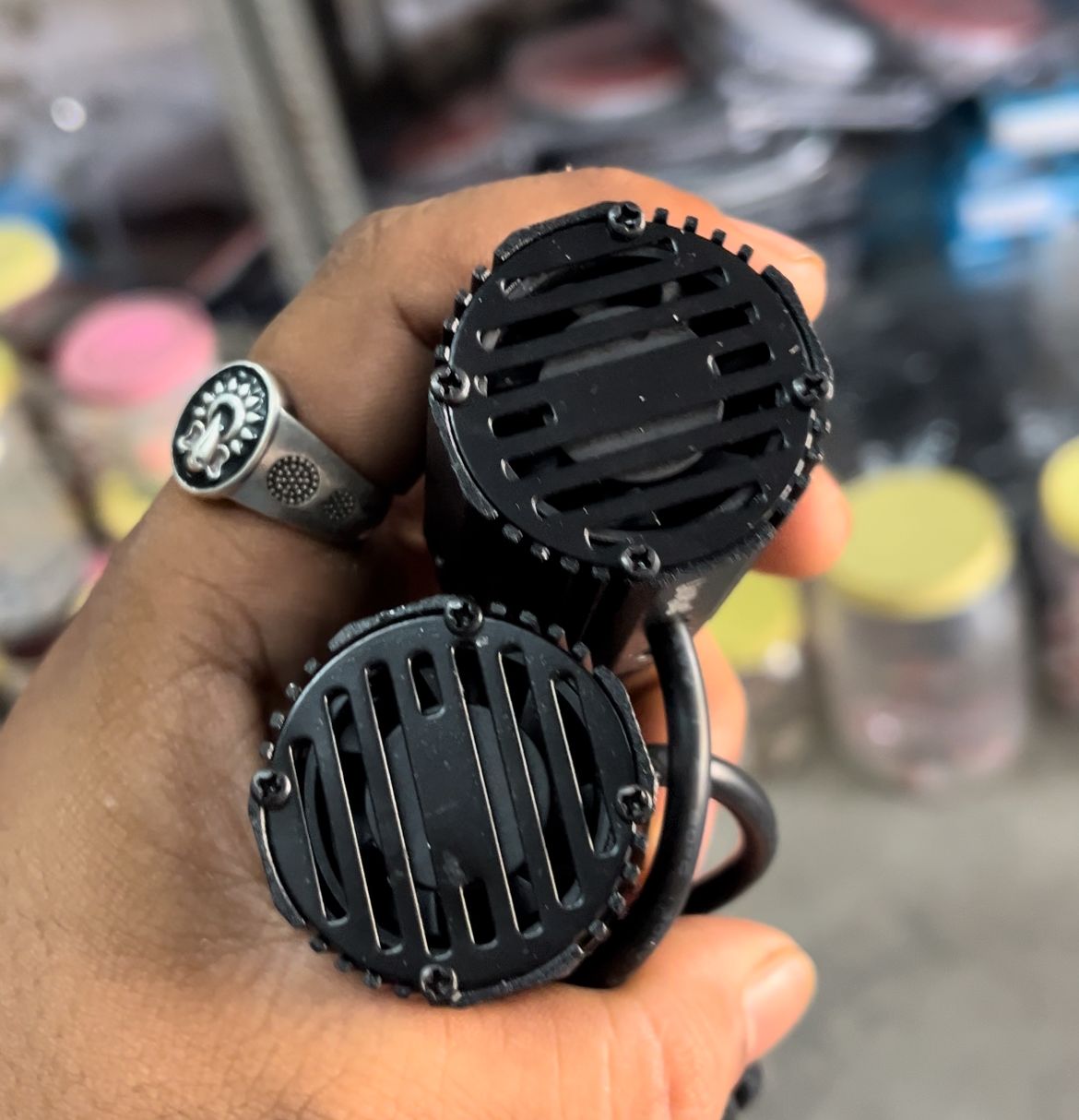 Hjg mini drive with lazer and flash 40watt (set of 2)