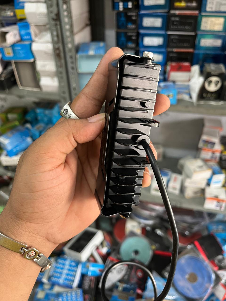 HJG 4 lens fog light with red devil and flash modes