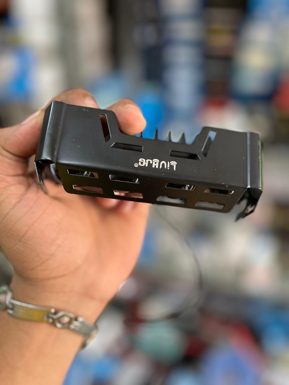 HJG 4 lens fog light with red devil and flash modes