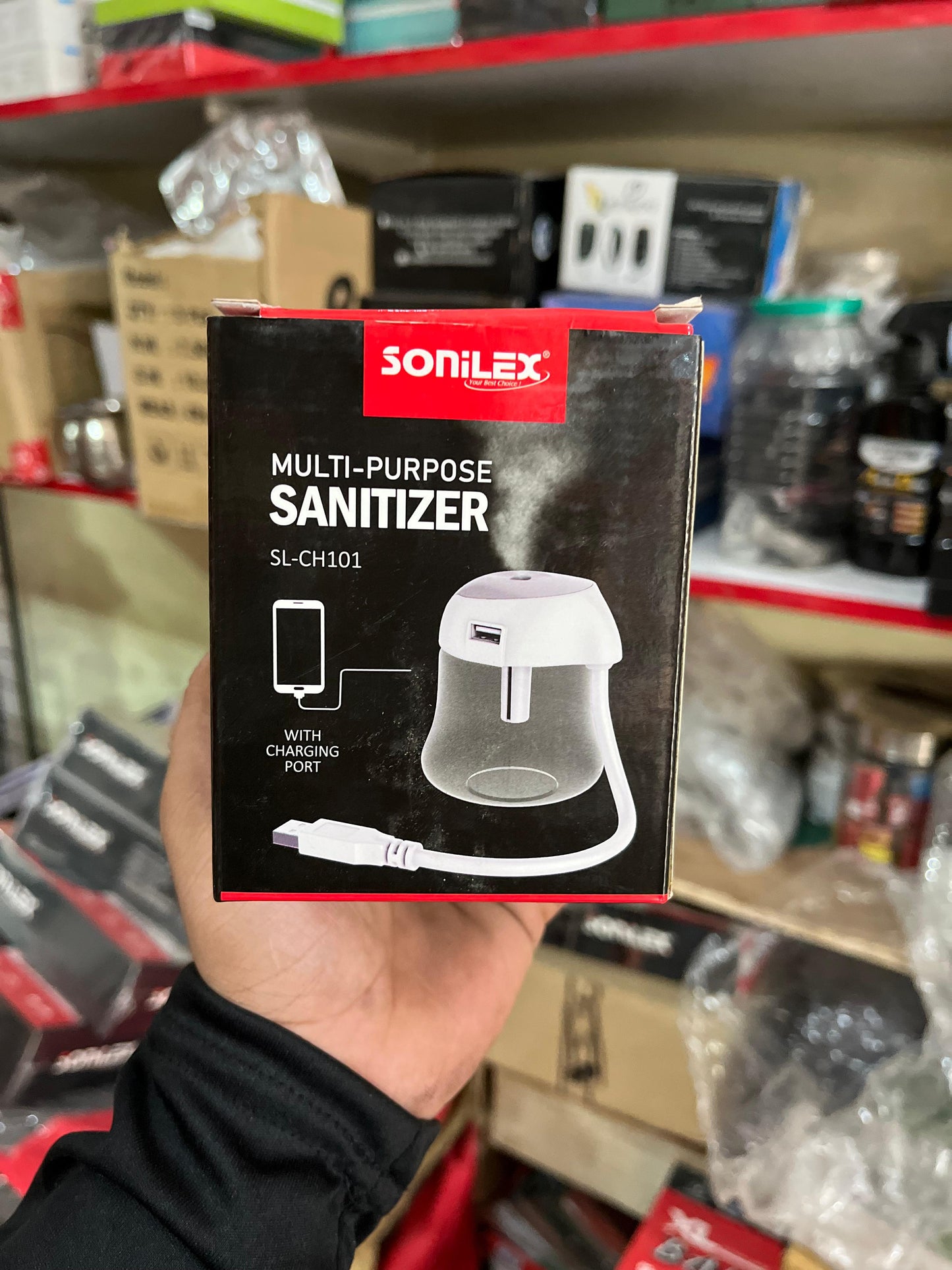 Sonilex humidifier for car and room