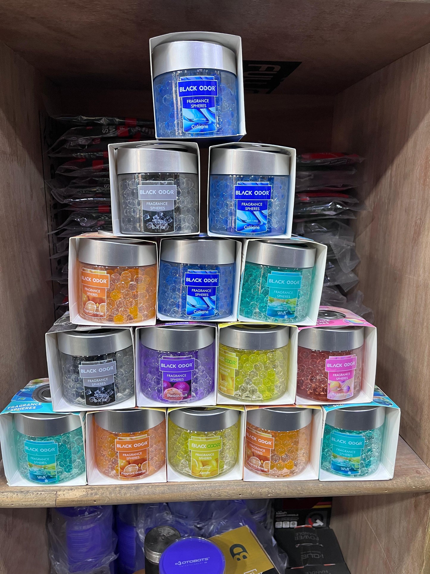 Black odor car perfume B-K ice flavor