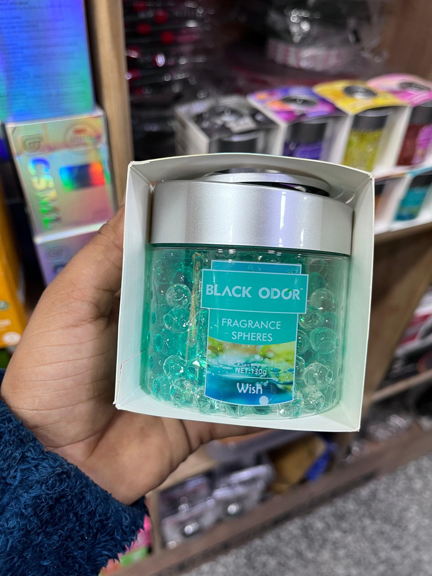 Black odor car perfume wish flavor