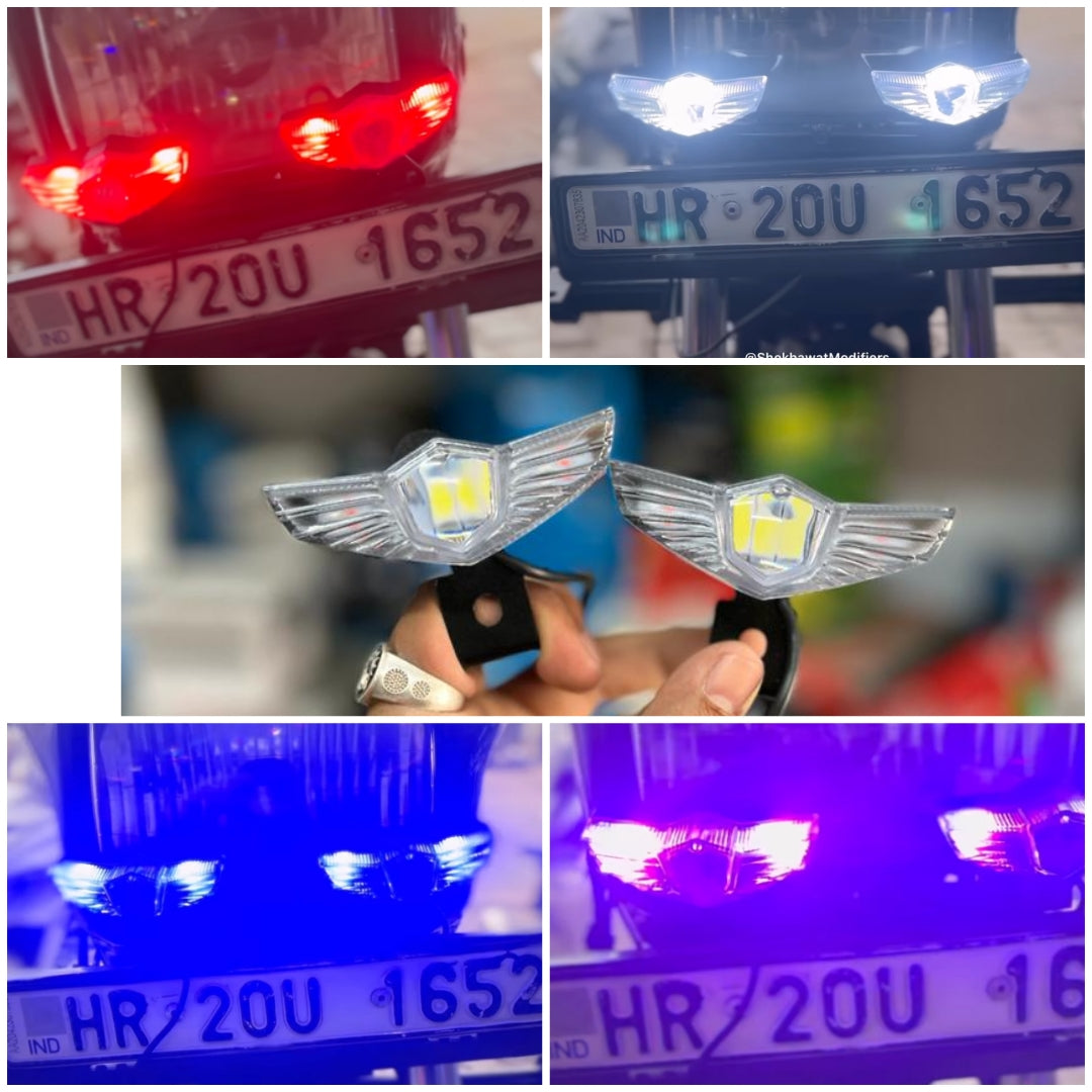 Motoled wings led with RGB modes (set of 2)