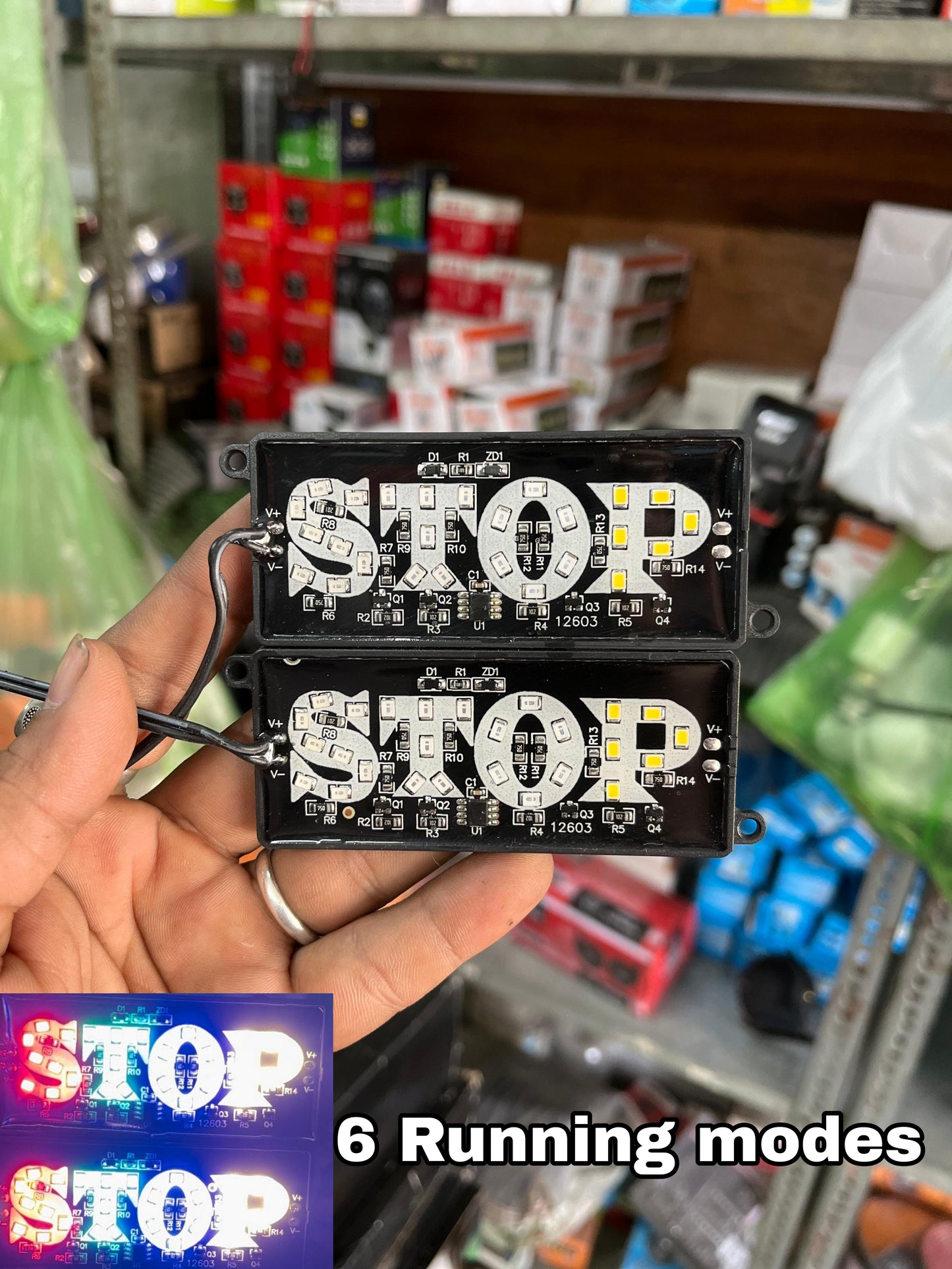 Stop Module RGB with 6 mode (2 piece)