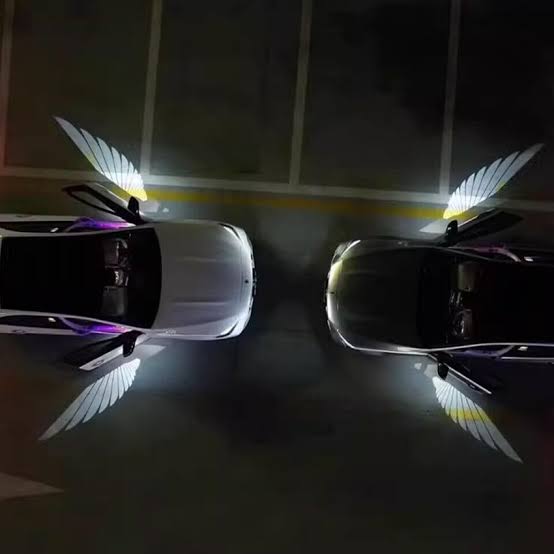 Wings light universal for bike and car (pack of 2)