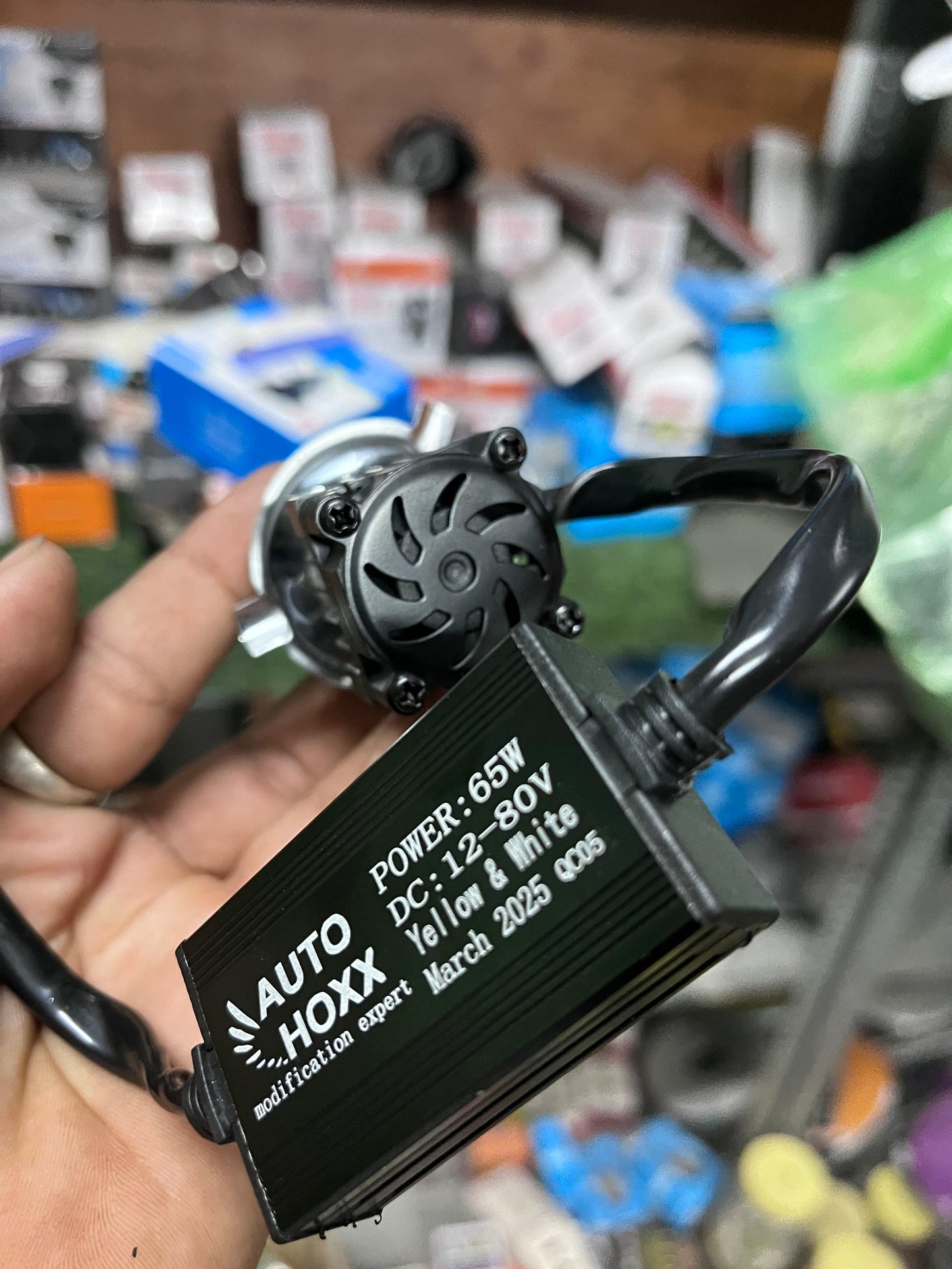 Autohoxx 65w dual colour led headlight (1 piece)