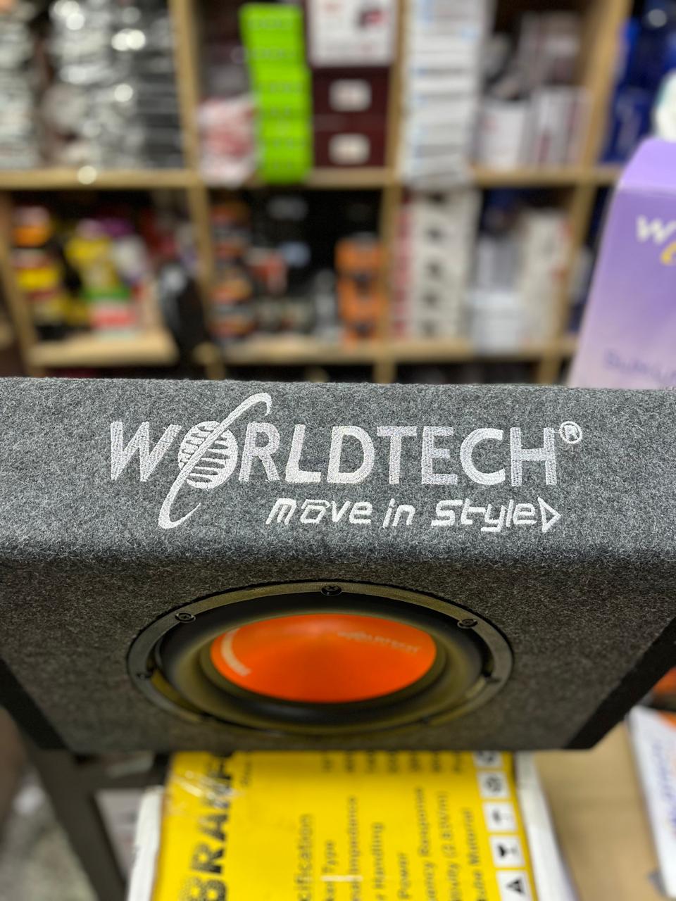 Worldtech wt-1011/24 4200w sub enclosure with inbuilt amplifier