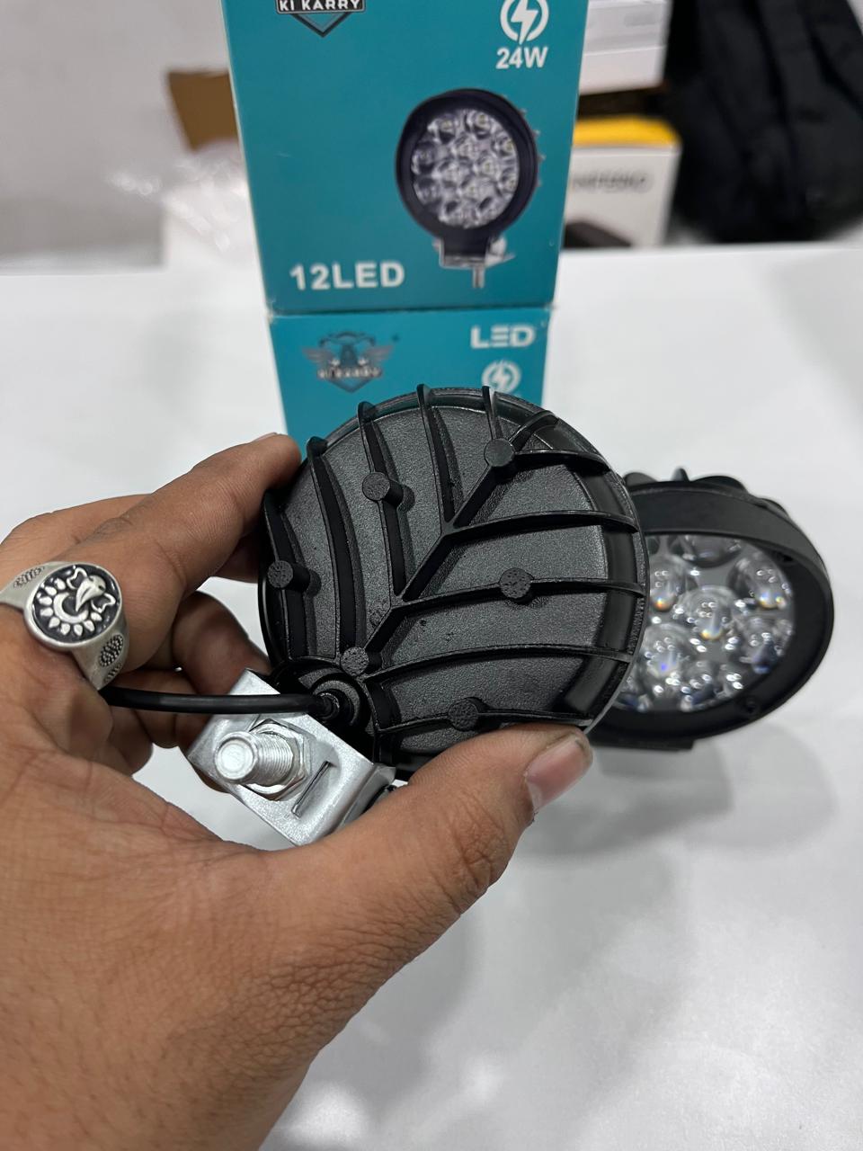 Karry 12 led fog lights 24w/pc (2 piece)