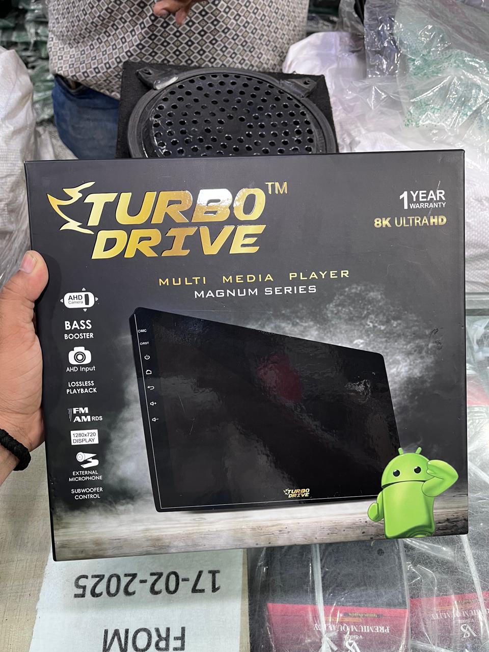 Turbo drive magnum series Android player (2 year guarantee)