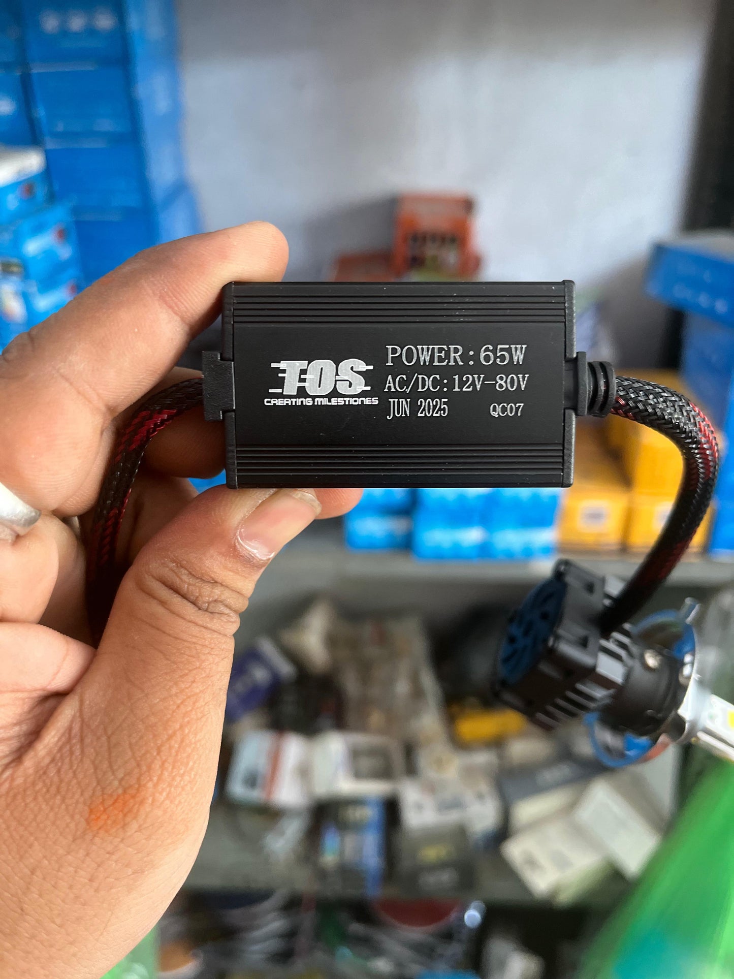 TOS 65w led headlight (1 piece)