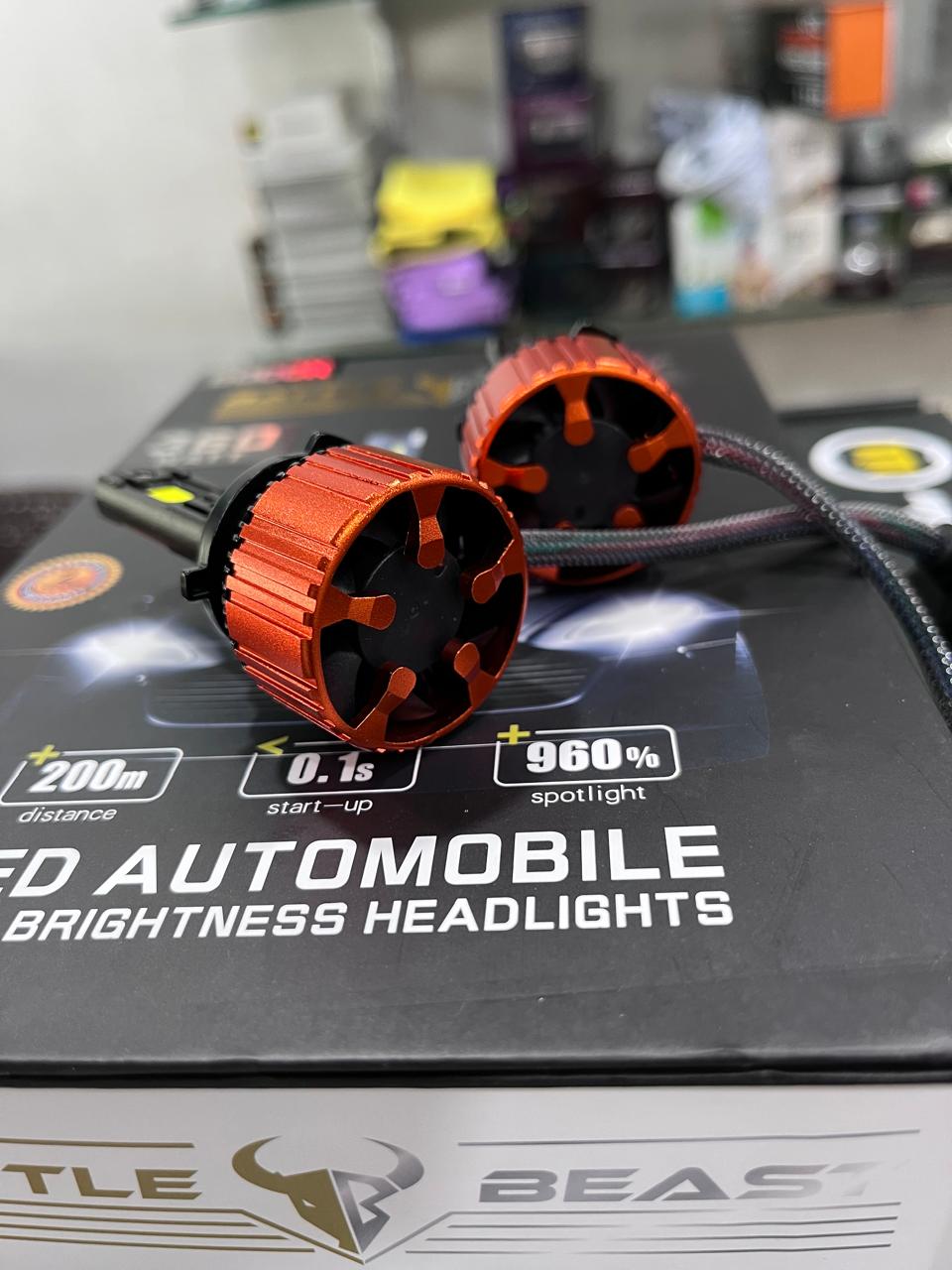Battle beast 360w led headlight pack of 2