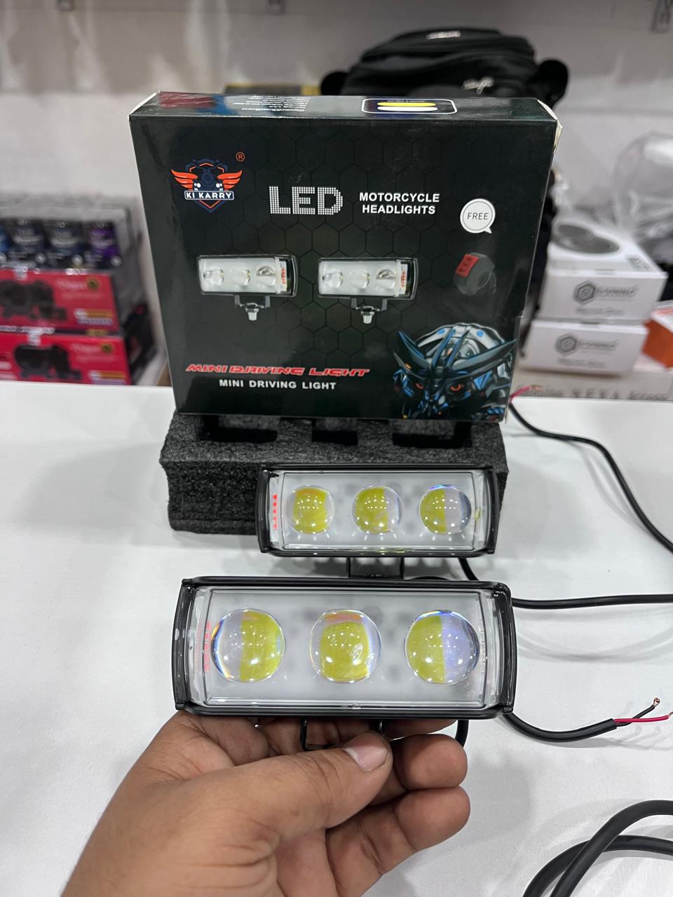 Ki karry 5 in 1 fog light 60w with free switch (set of 2)