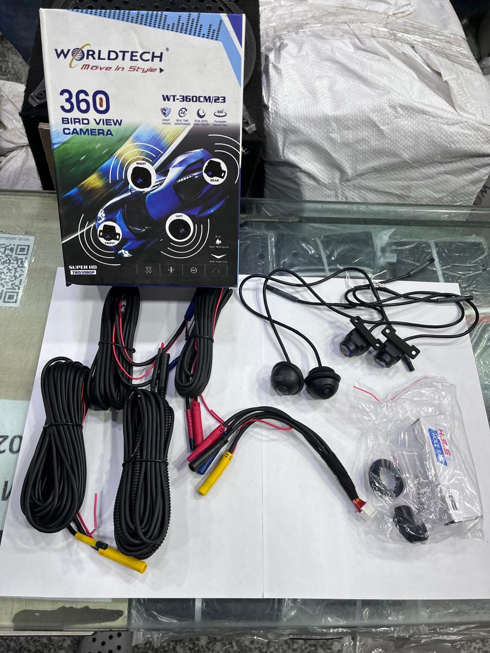 360° camera kit worldtech with 2 year guarantee
