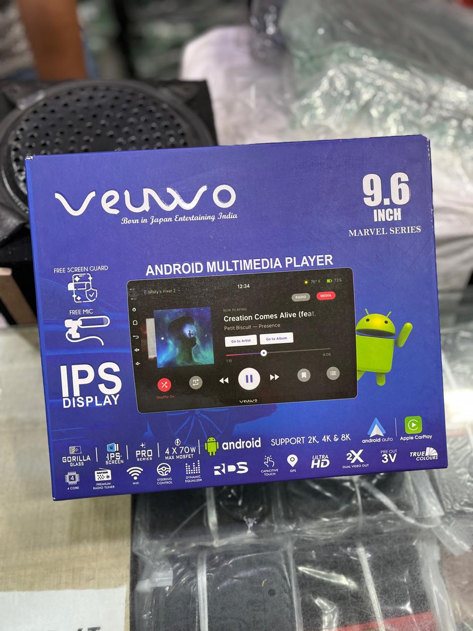 Venwo 9.6 inch Android player (1 year guarantee)