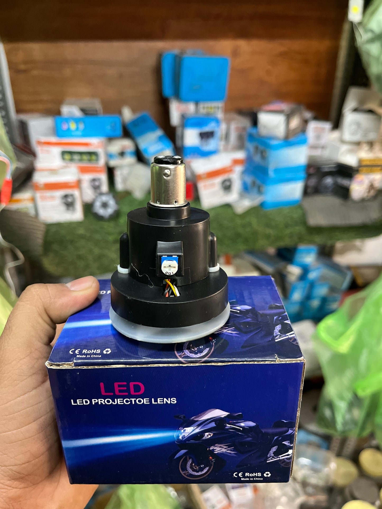 Revolving back light bulb (1 piece)