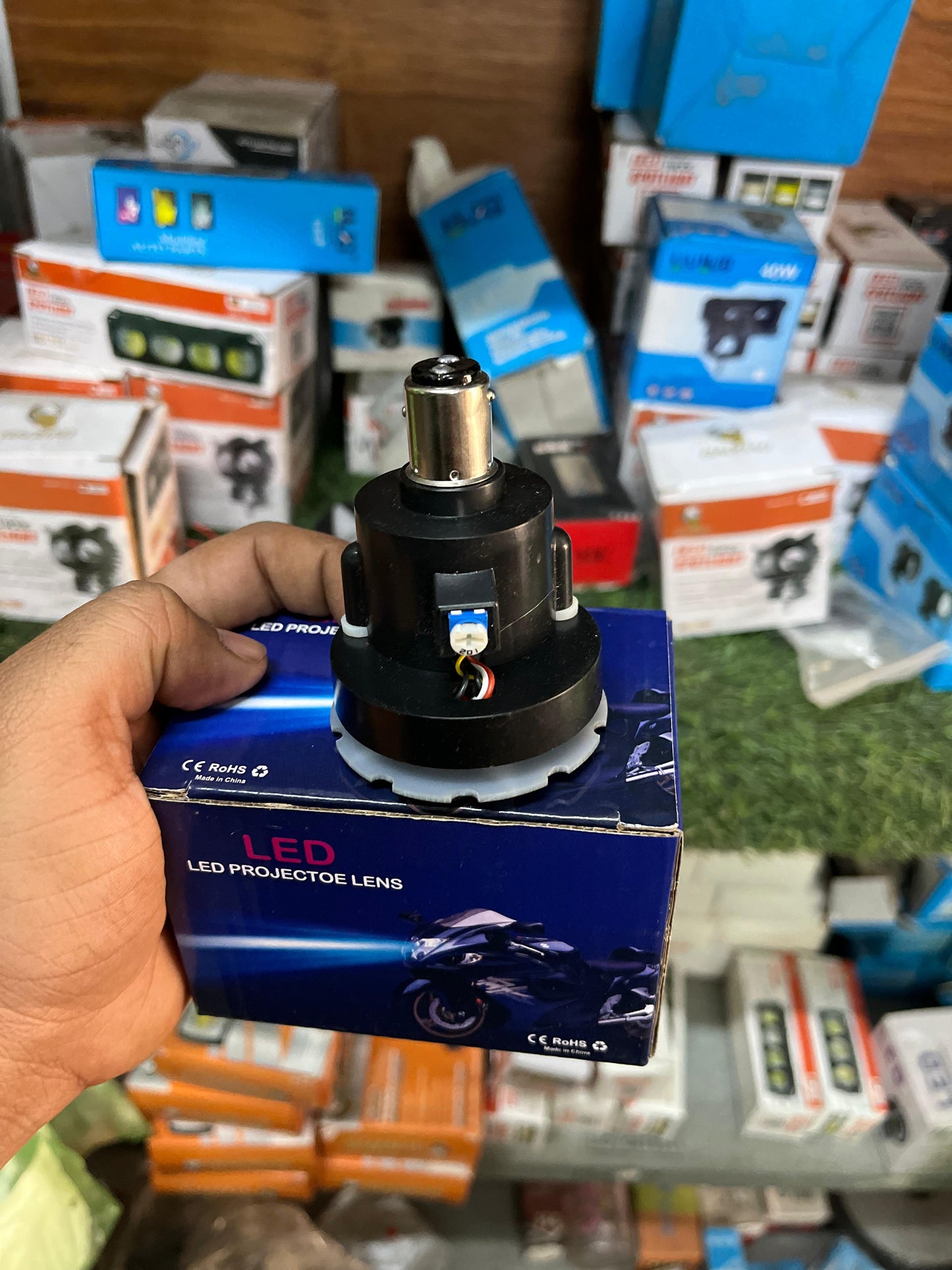 Revolving back light bulb (1 piece)