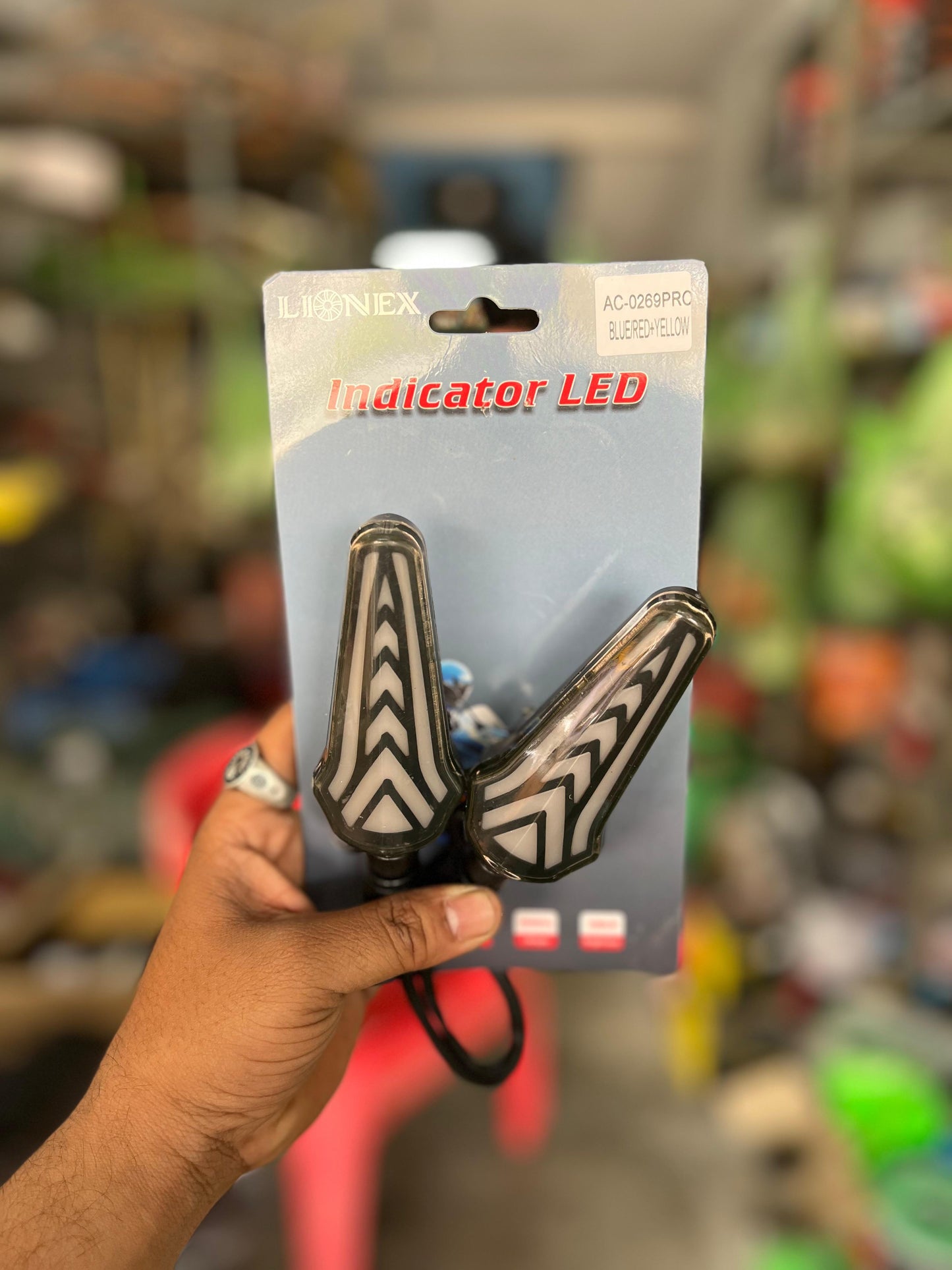 Dual colour running indicators with welcome function (2 piece)