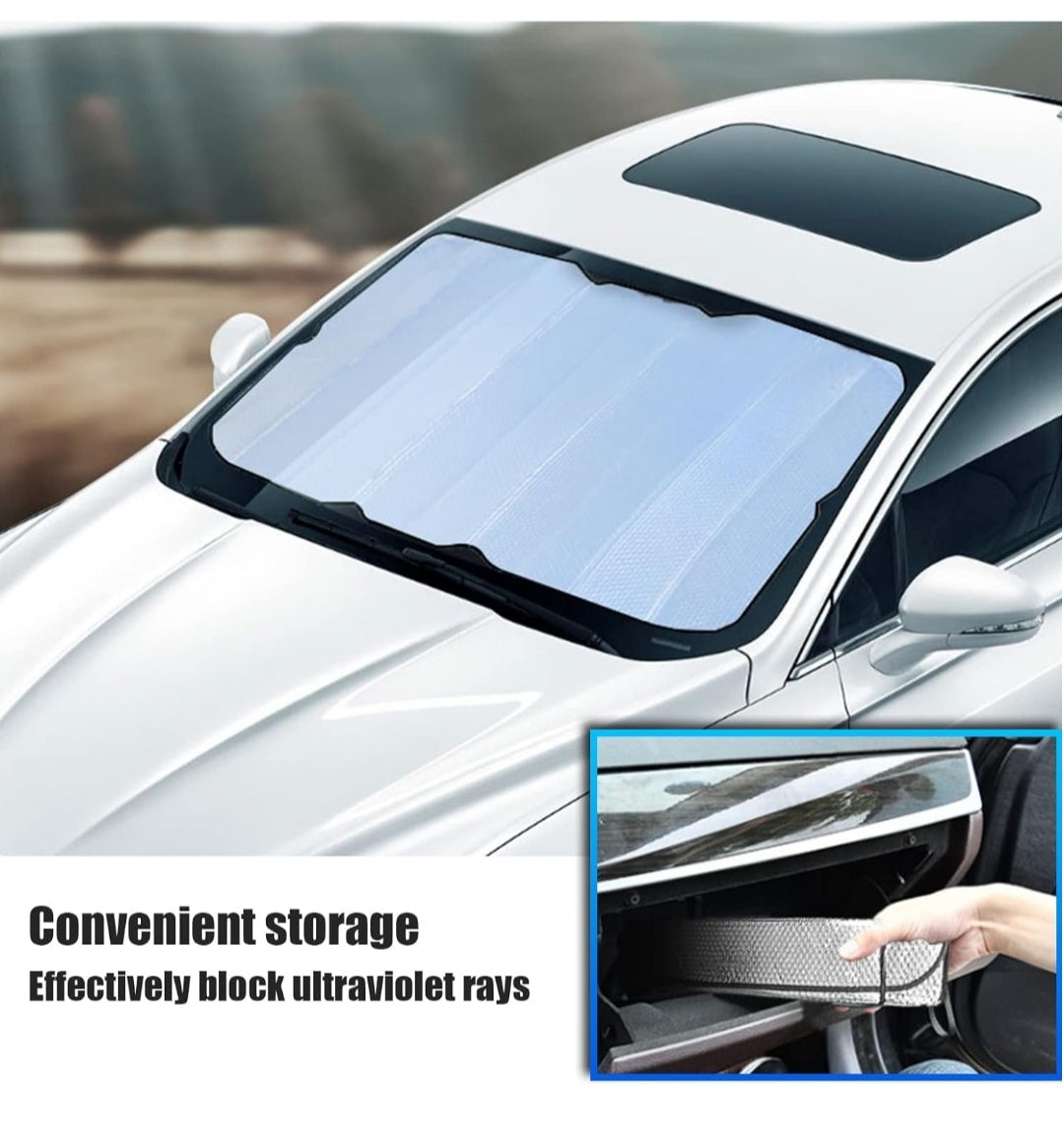 Car sunshade reflector cover for sun protection