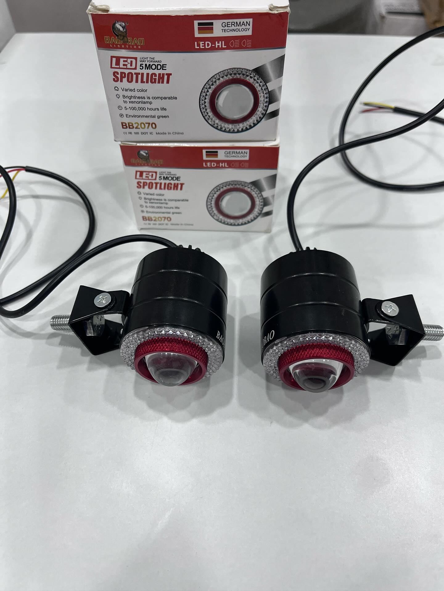 Baobao BB2070 RGB drl fog lights (2 piece)