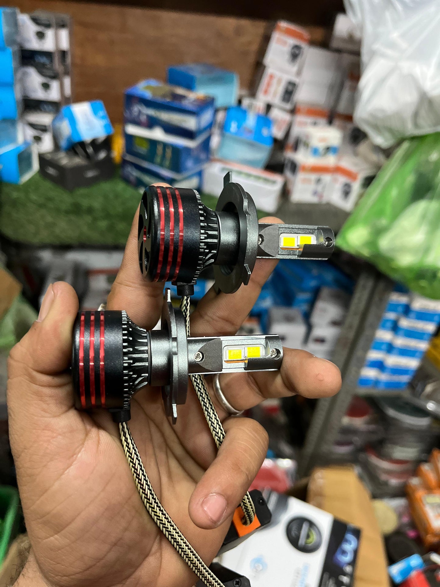 JAS 200w led headlight with 2 year guarantee (2 piece)