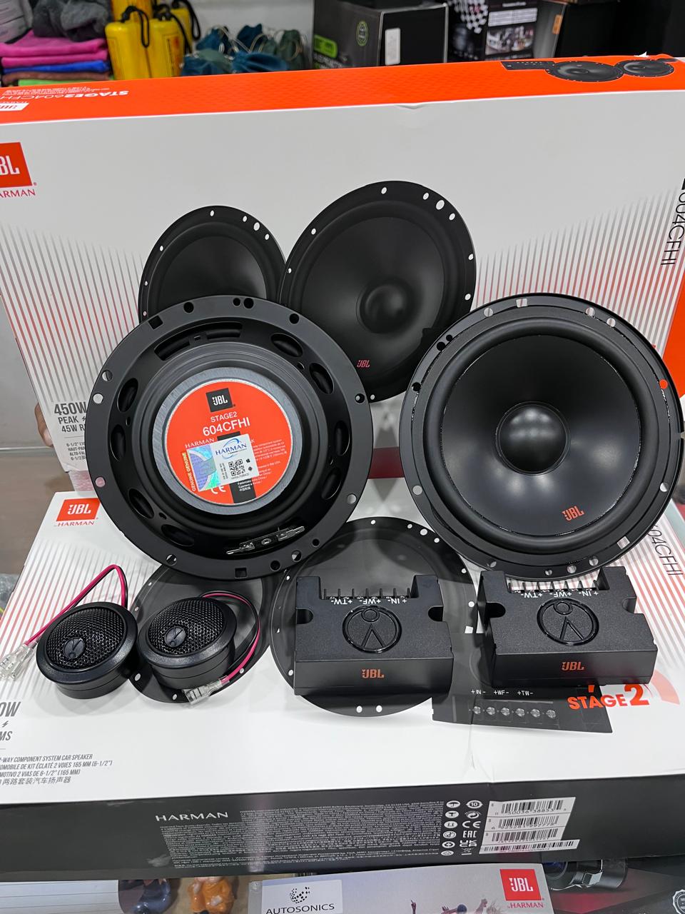JBL stage 2 components set with 1 year guarantee