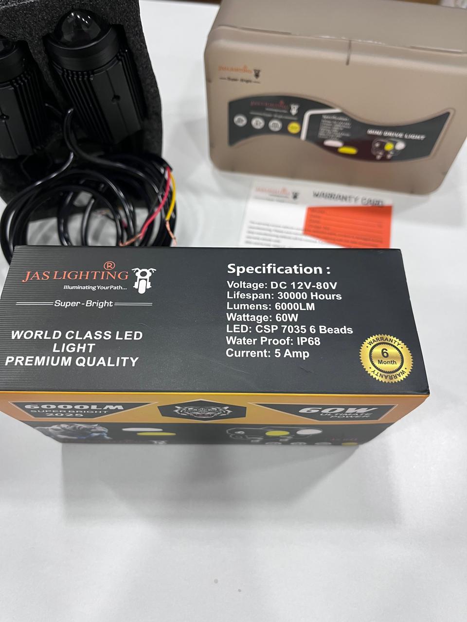 JAS 60w mini driving fog lights (pack of 2)