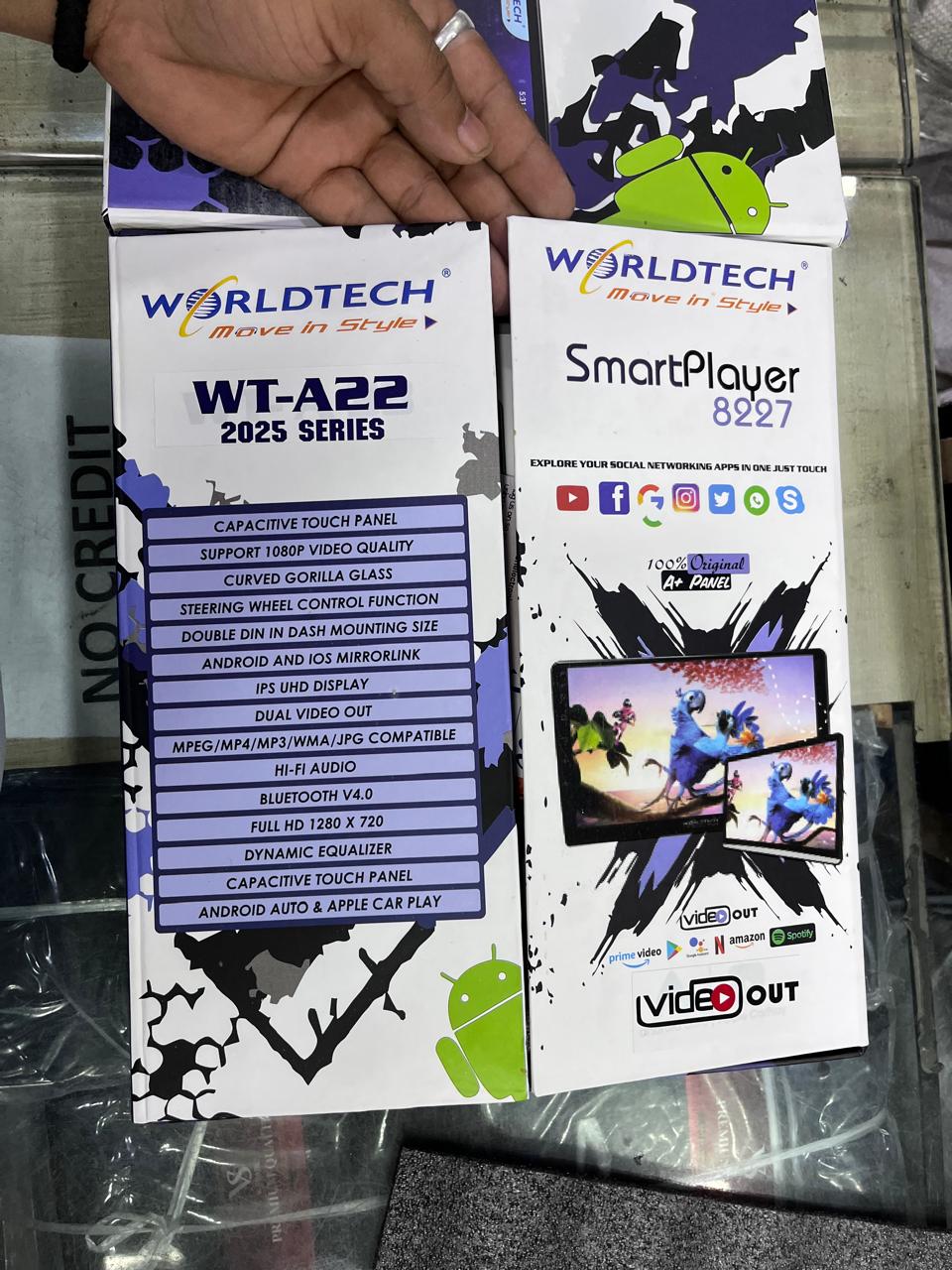 Worldtech WT-A22 8k full hd Android player