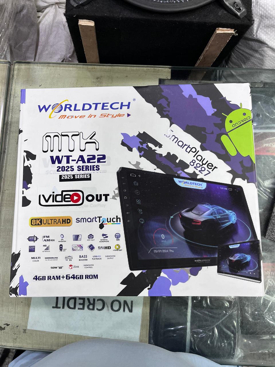 Worldtech WT-A22 8k full hd Android player