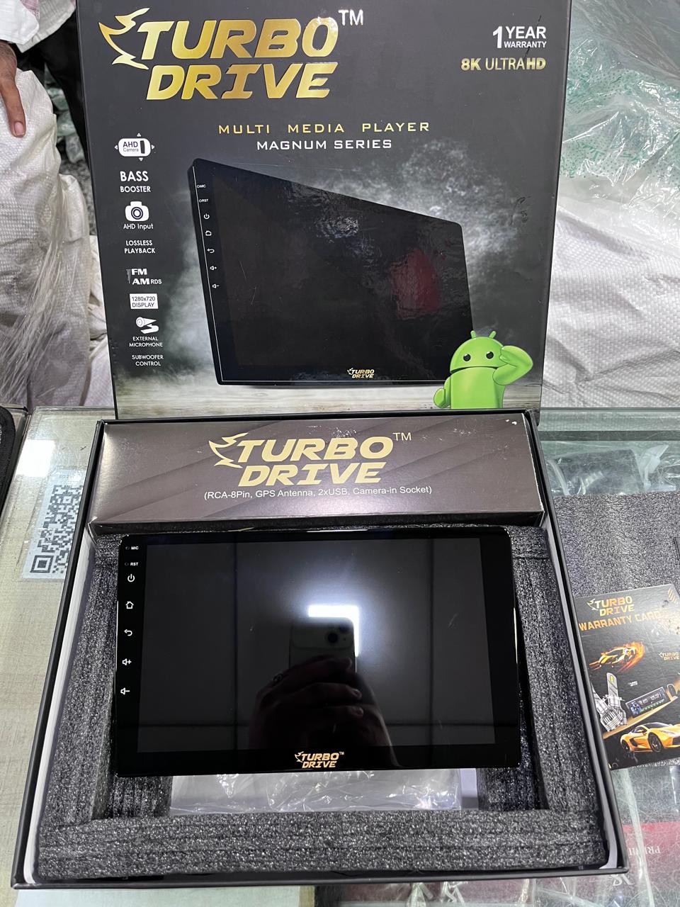 Turbo drive magnum series Android player (2 year guarantee)