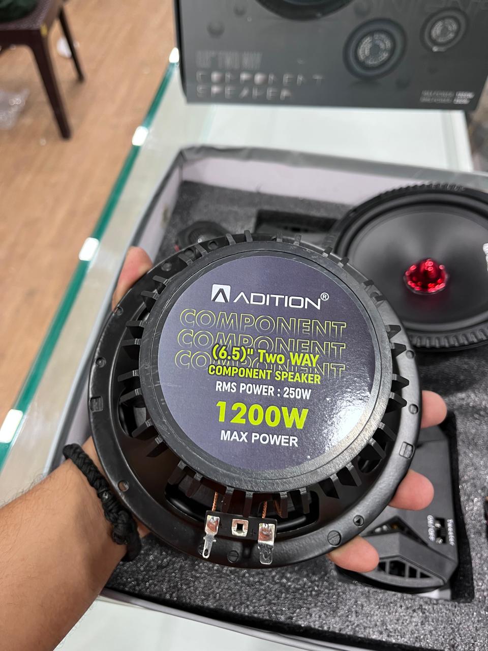 Addition components set with 1 year guarantee