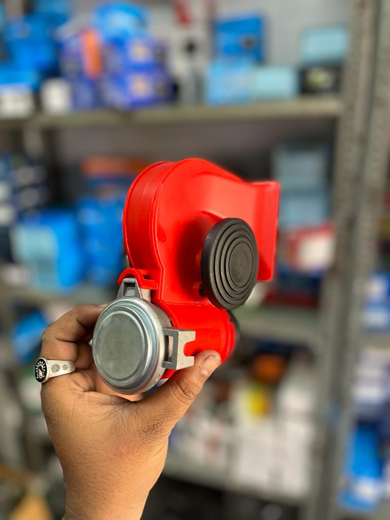 Twin tone 2 pipe Bike Air pressure horn