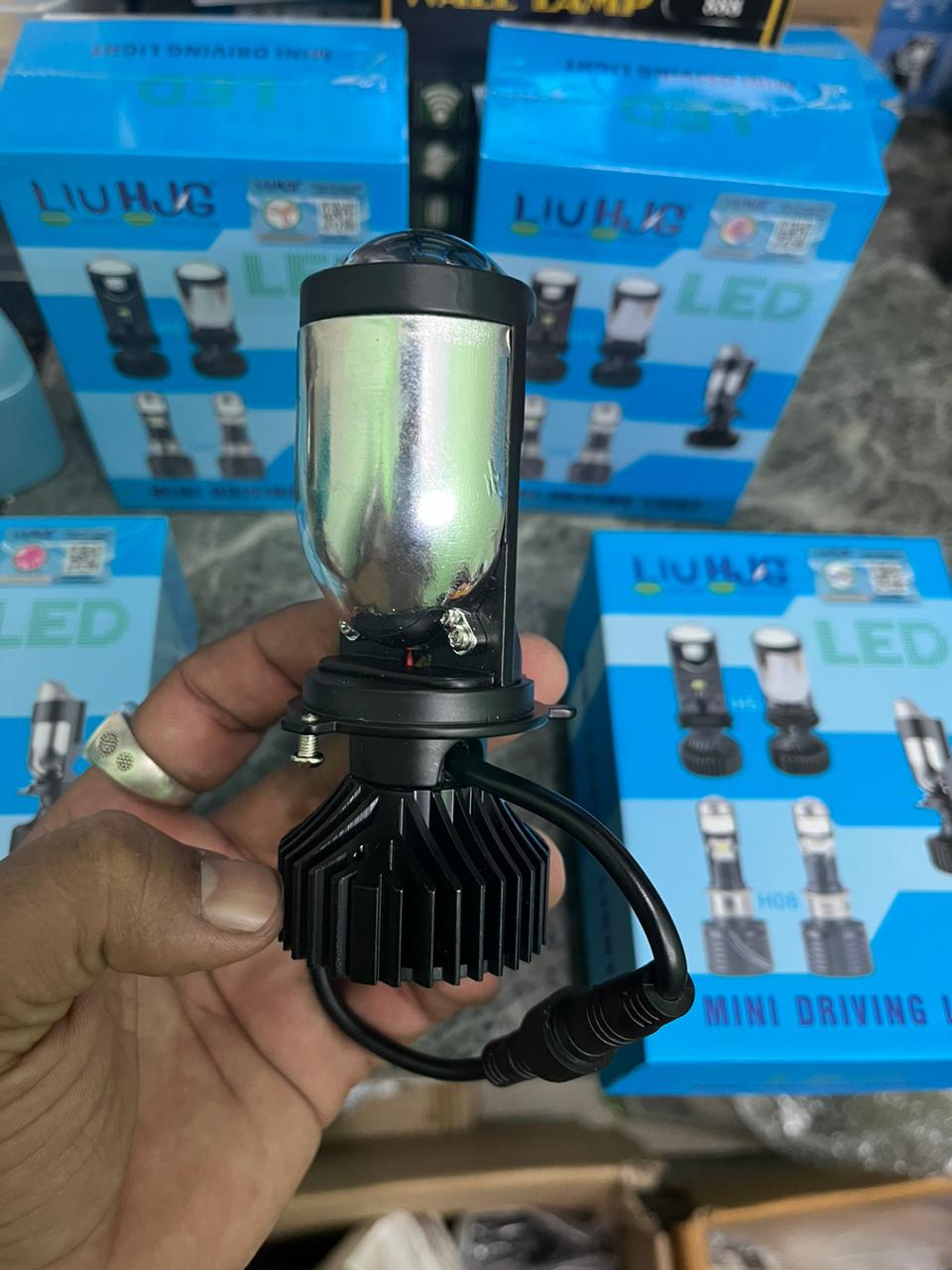 HJG Y6 mini lens H4 projector for bike and car