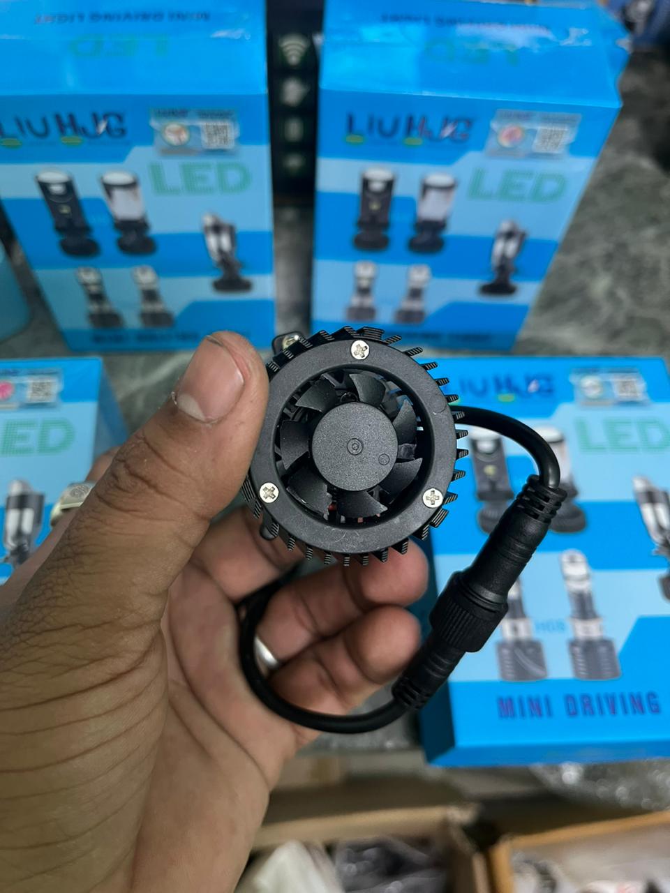 HJG Y6 mini lens H4 projector for bike and car