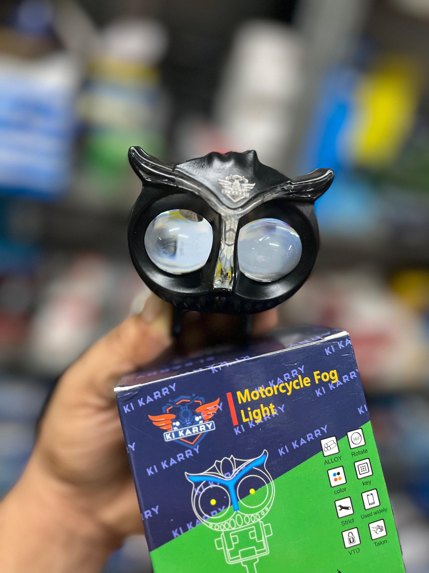Karry 40w owl with RGB drl (1 piece)